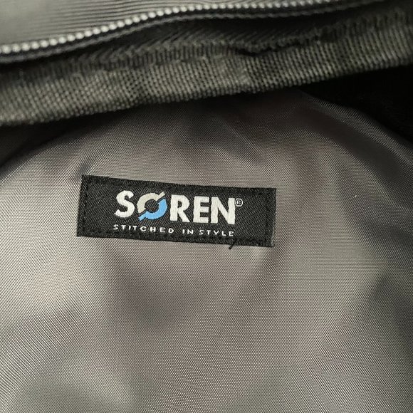 Soren Black Laptop Backpack-NWOT - Picture 5 of 13